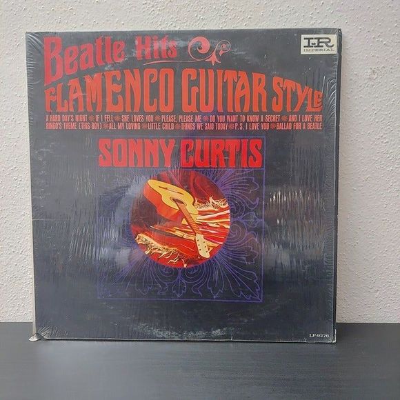 Sonny Curtis - Beatles Hits Flamenco Guitar Style Vinyl LP 1964 Imperial LP-9276 - Picture 1 of 11